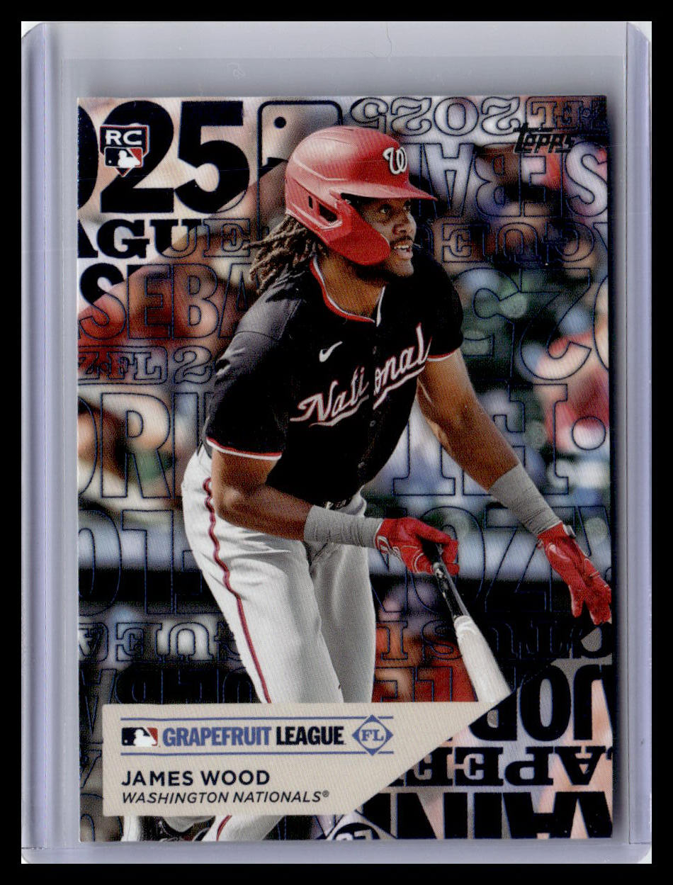 2025 Topps #TG-18 James Wood Training Grounds