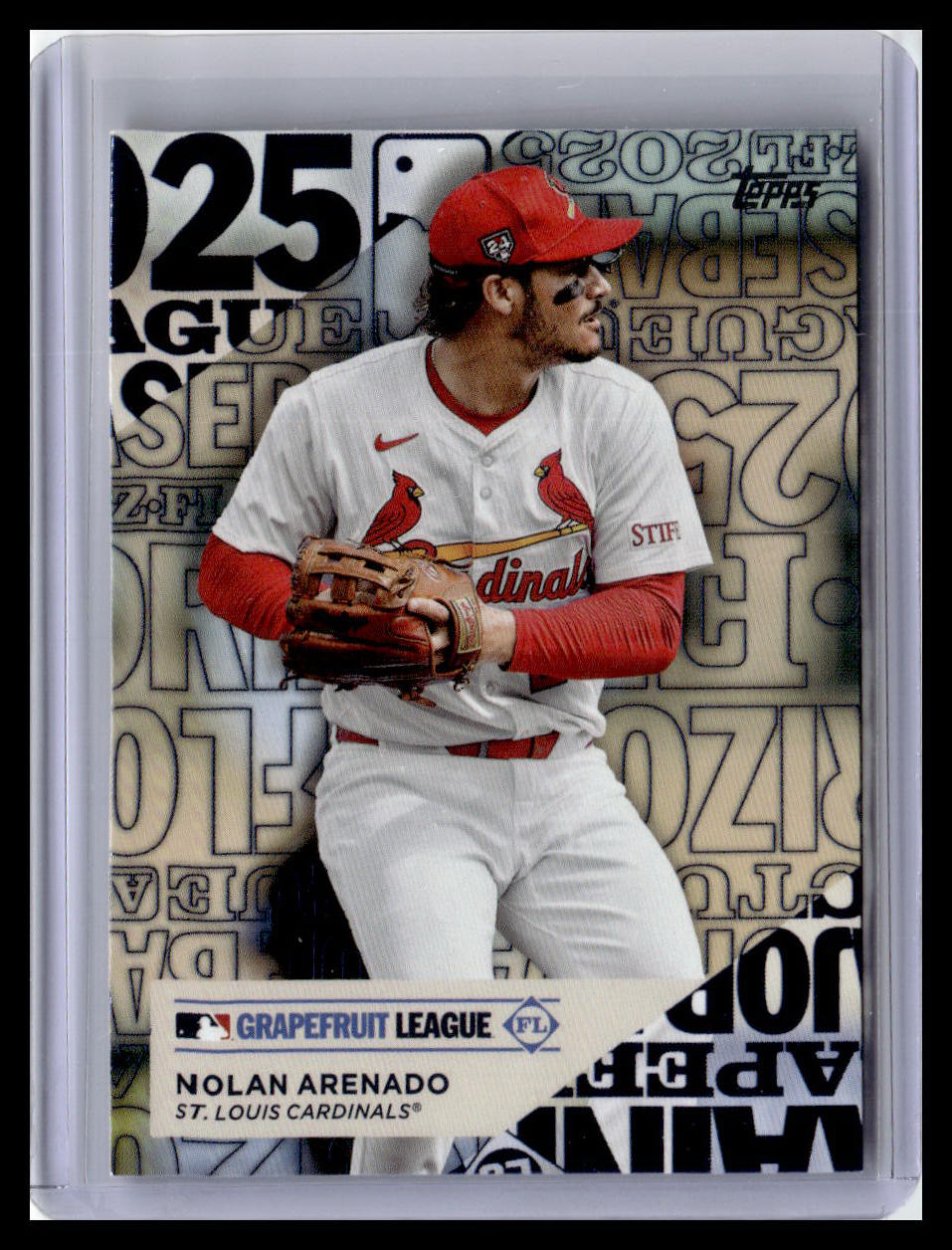 2025 Topps #TG-1 Nolan Arenado Training Grounds