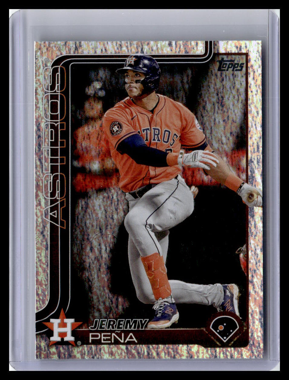 2025 Topps #307 Jeremy Peña Sandglitter