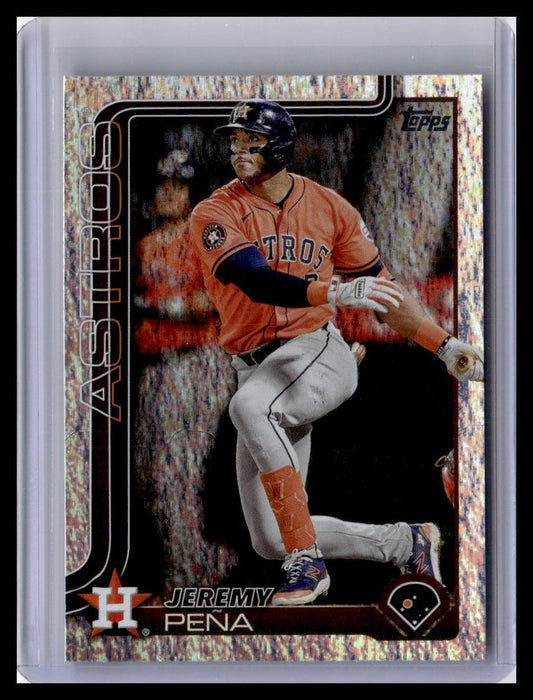 2025 Topps #307 Jeremy Peña Sandglitter