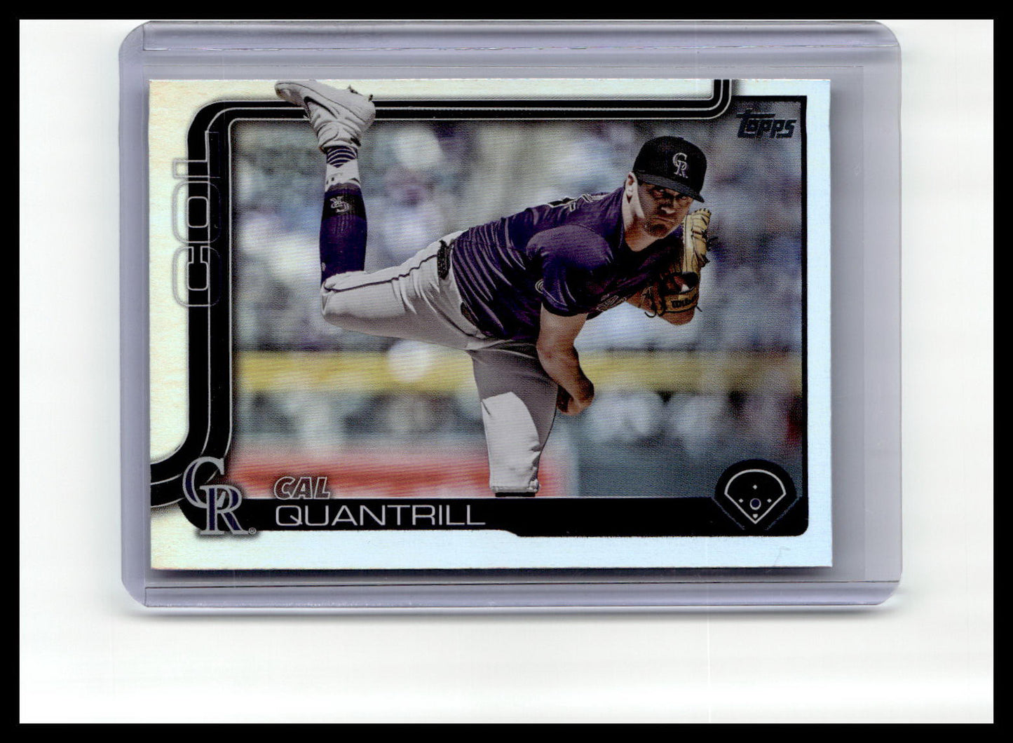 2025 Topps #301 Cal Quantrill Rainbow Foil