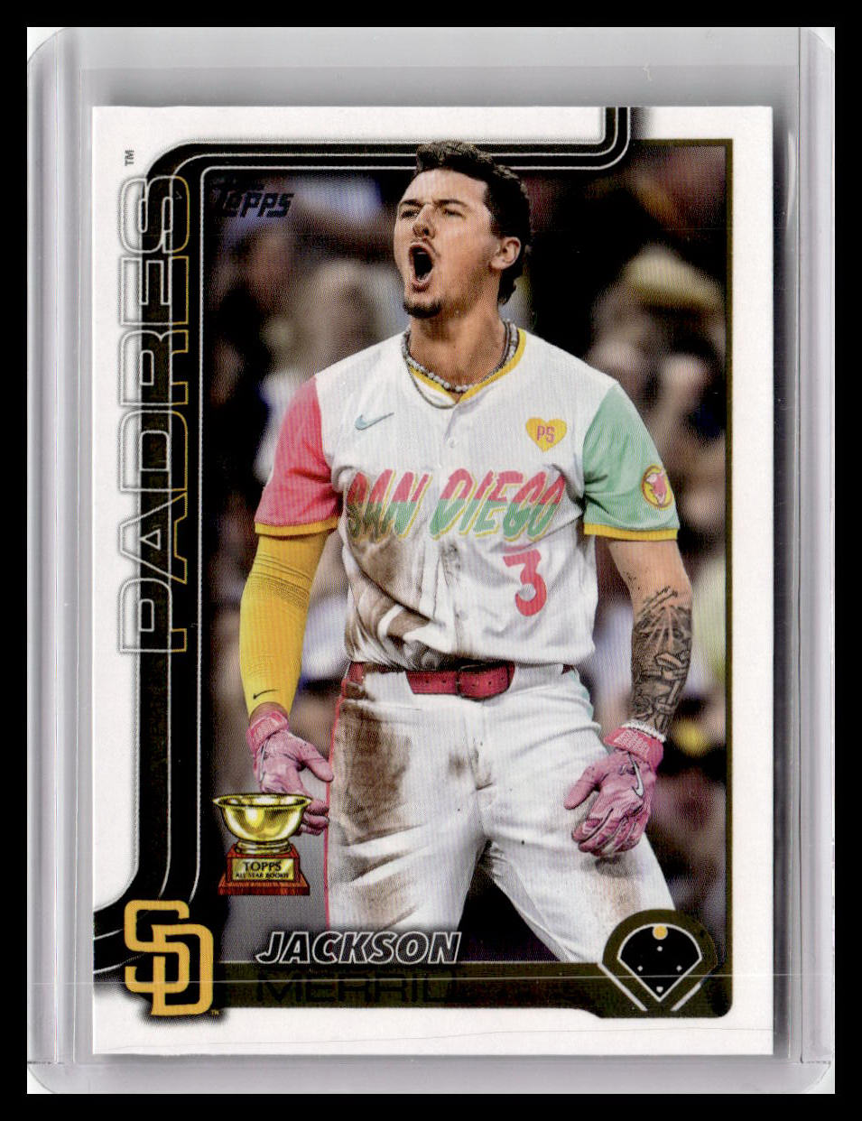 2025 Topps #125 Jackson Merrill Sandglitter
