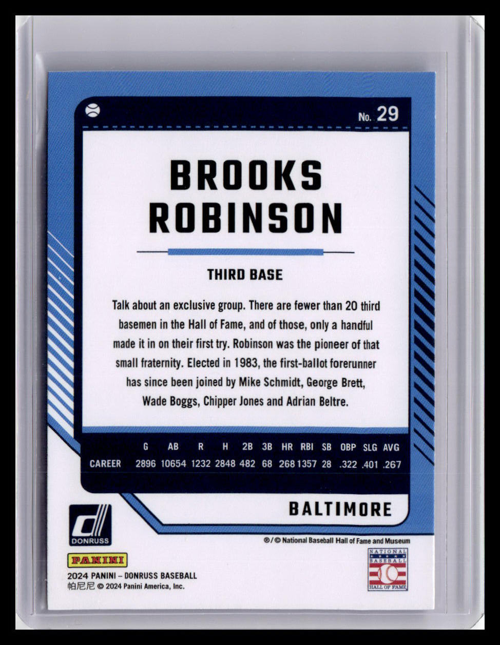 2024 Donruss #29 Brooks Robinson