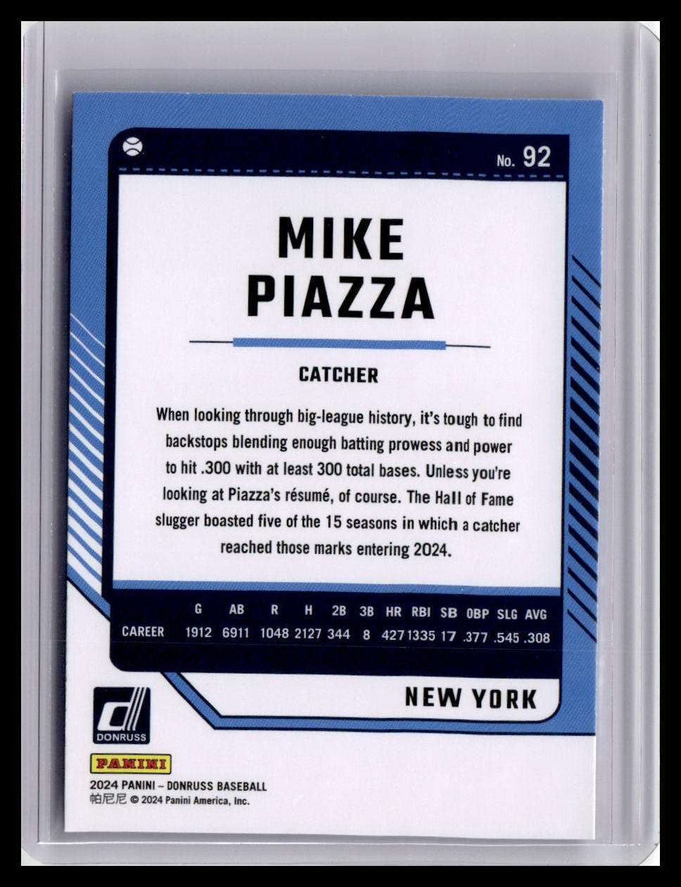 2024 Donruss #92 Mike Piazza
