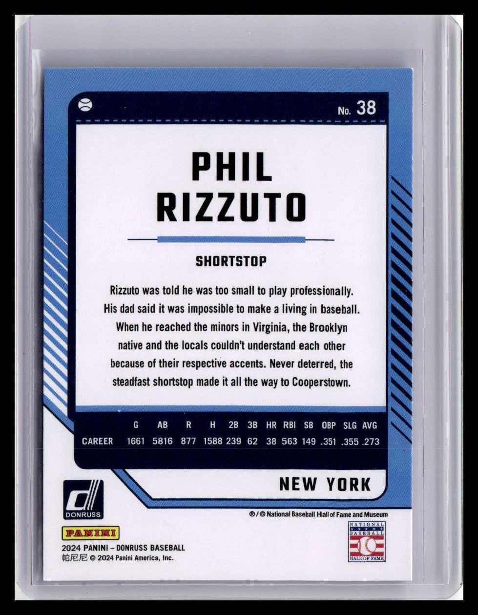 2024 Donruss #38 Phil Rizzuto