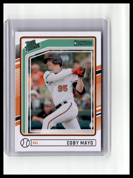 2024 Donruss #144 Coby Mayo Rated Prospect