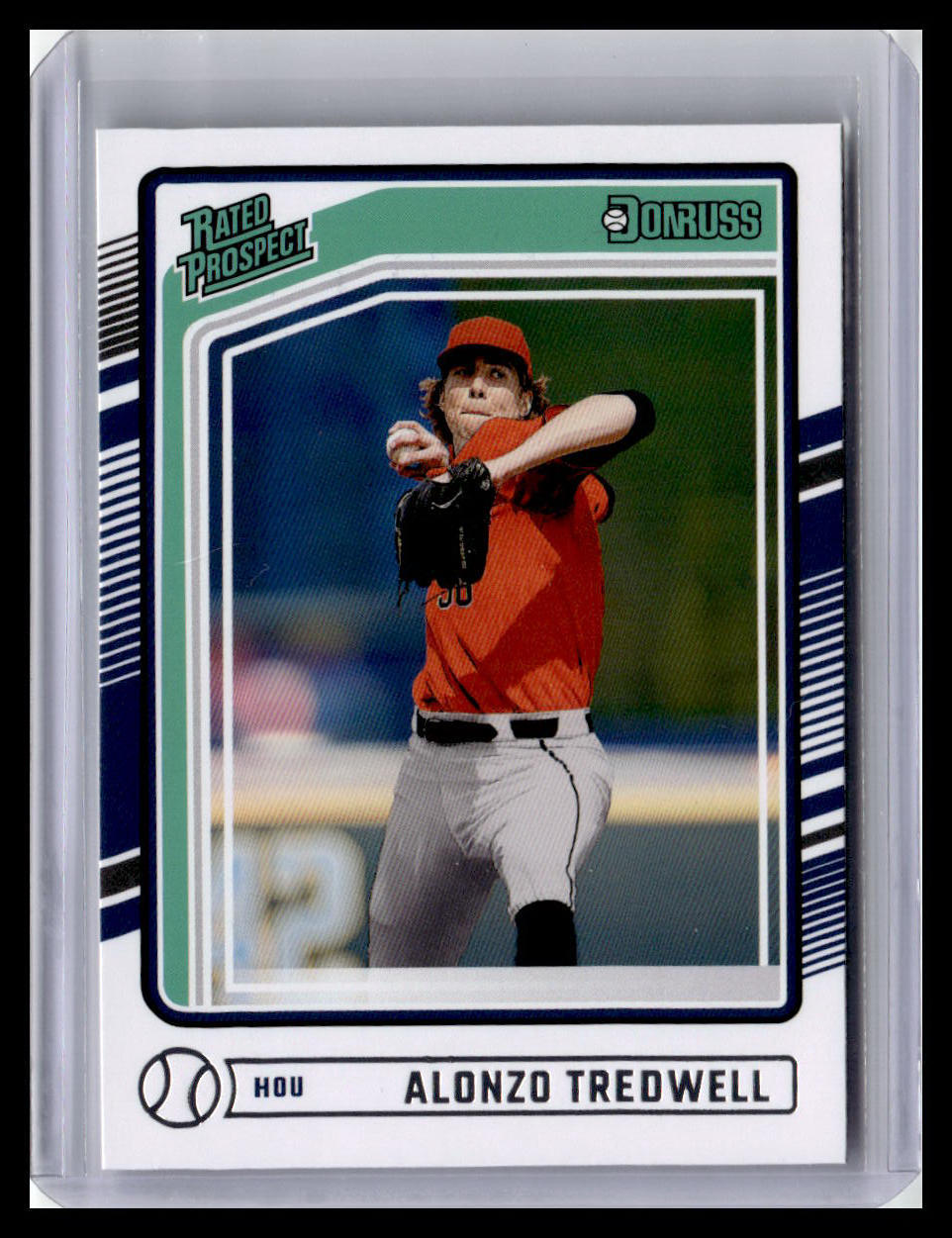 2024 Donruss #157 Alonzo Tredwell Rated Prospect