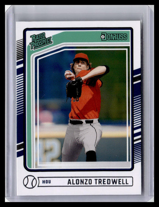 2024 Donruss #157 Alonzo Tredwell Rated Prospect