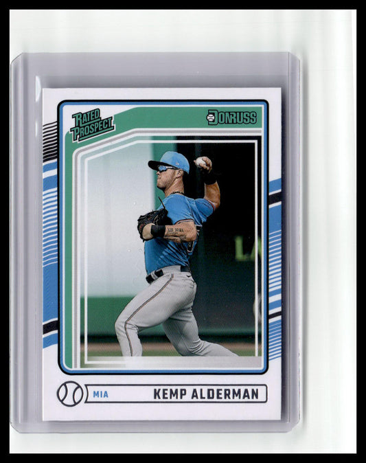 2024 Donruss #140 Kemp Alderman Rated Prospect