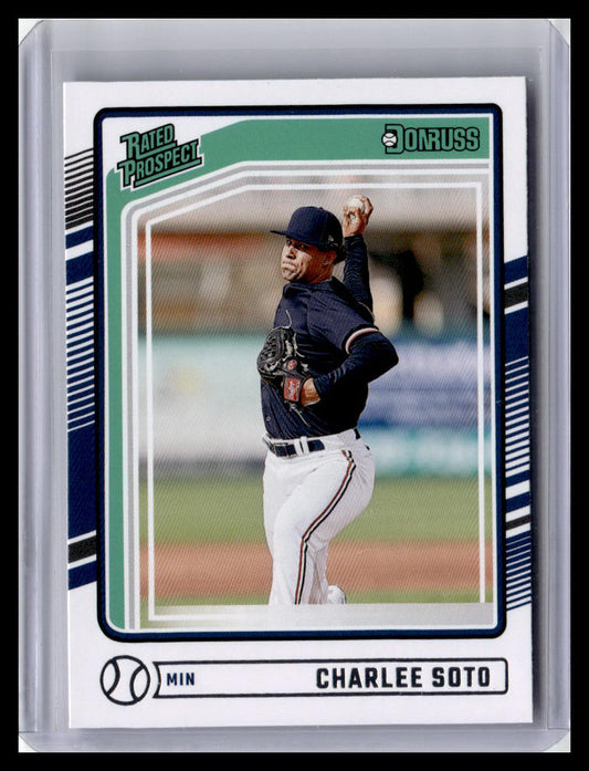 2024 Donruss #163 Charlee Soto Rated Prospect