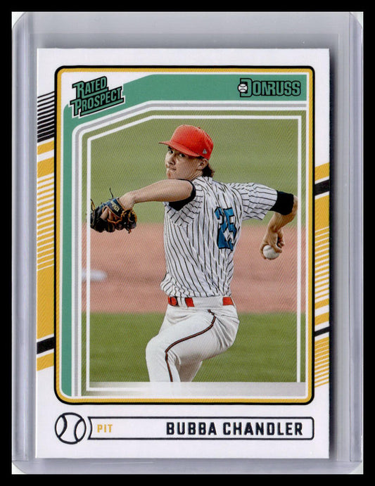 2024 Donruss #165 Bubba Chandler Rated Prospect