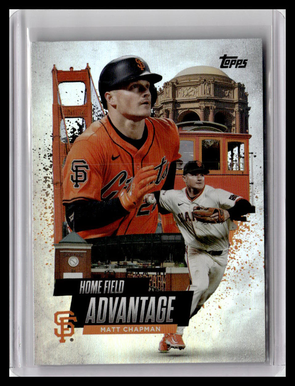 2025 Topps #HA-11 Matt Chapman Home Field Advantage