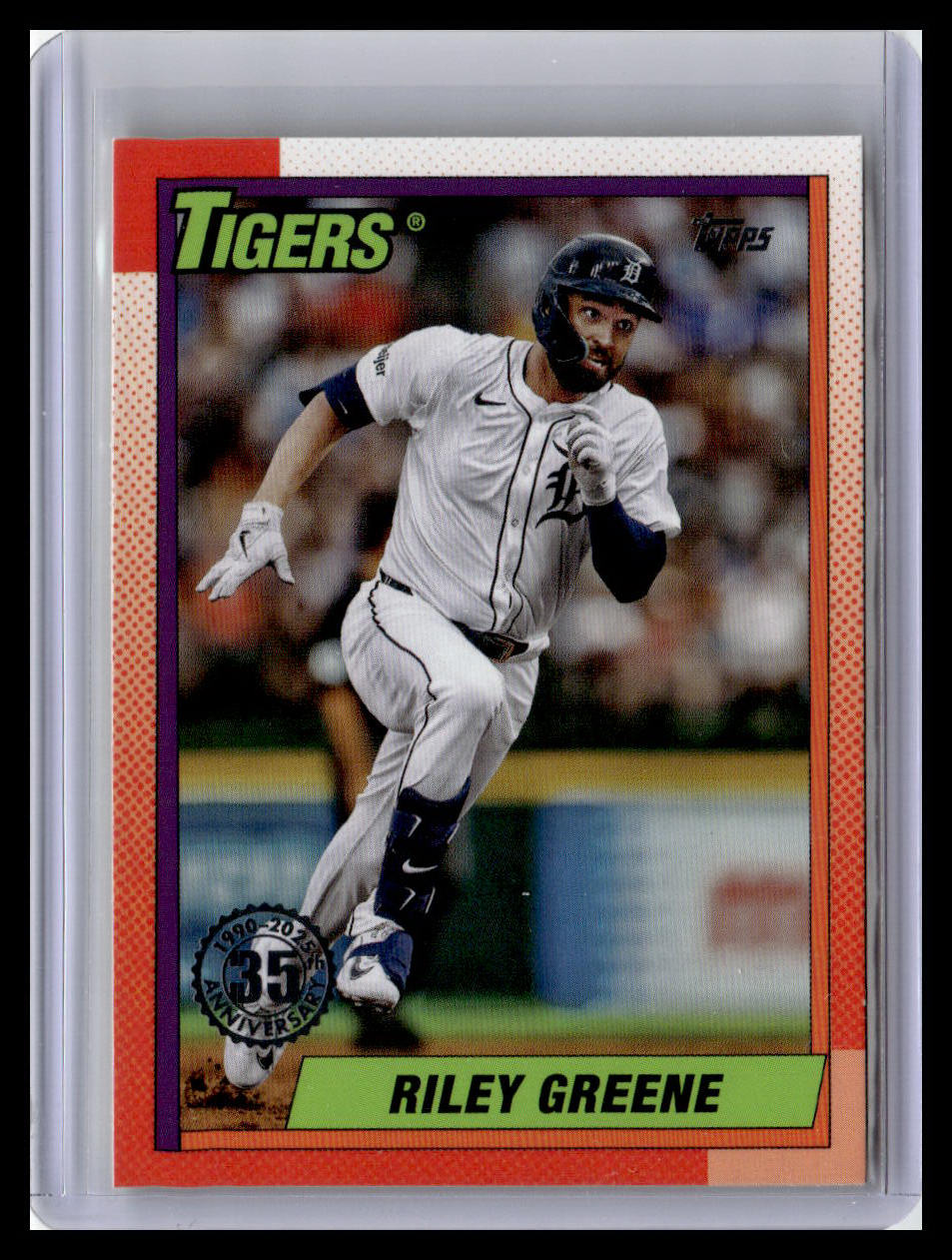 2025 Topps #T90-44 Riley Greene 1990 Topps Baseball 35th Anniversary (Series 1)