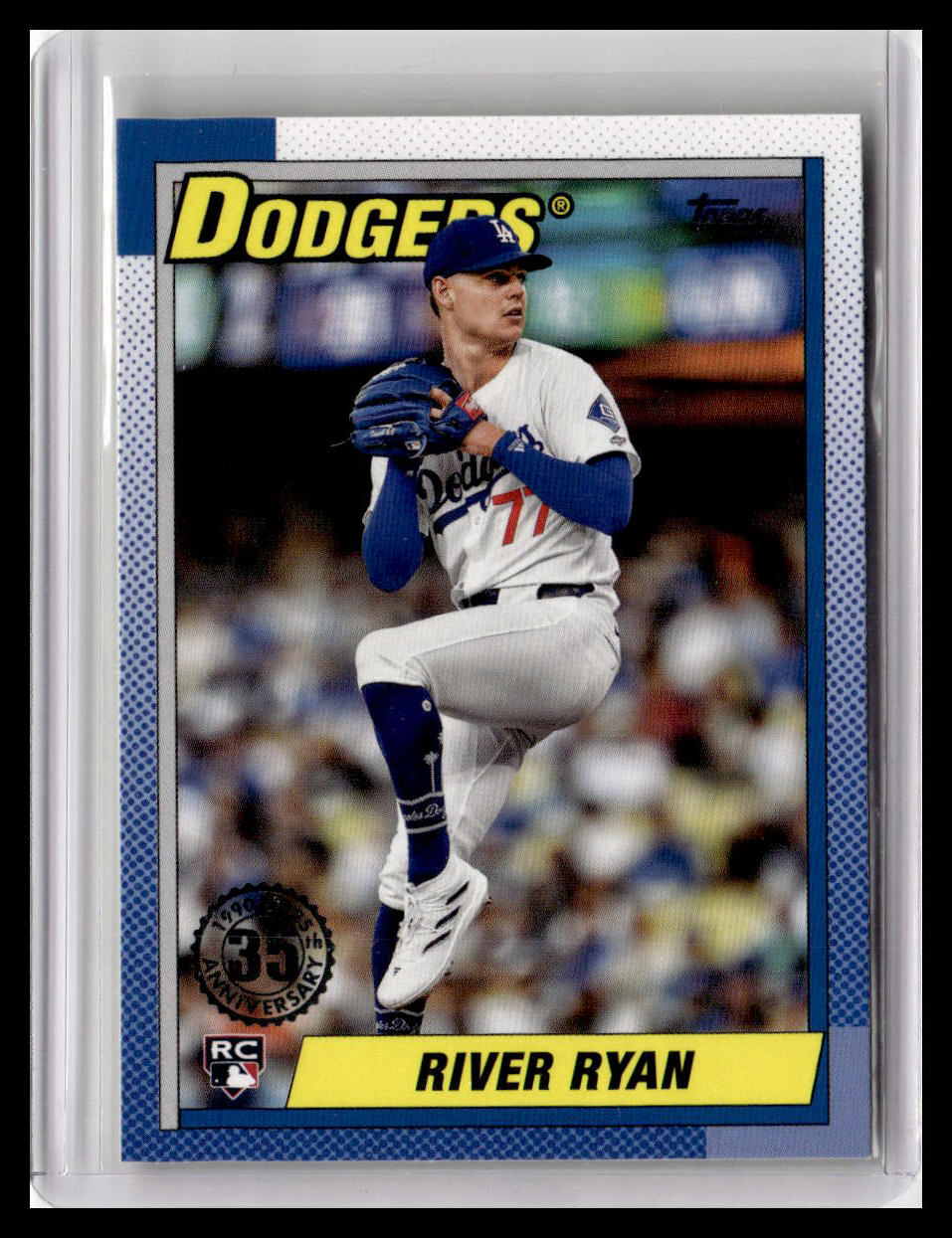 2025 Topps #T90-49 River Ryan 1990 Topps Baseball 35th Anniversary (Series 1)