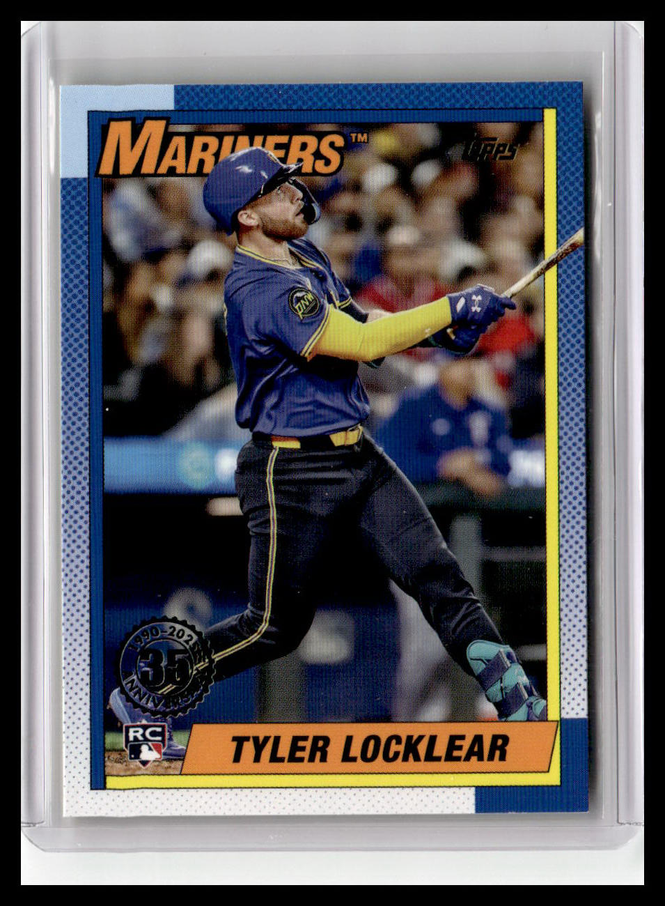 2025 Topps #T90-6 Tyler Locklear 1990 Topps 35th Anniversary (Series 1) 1