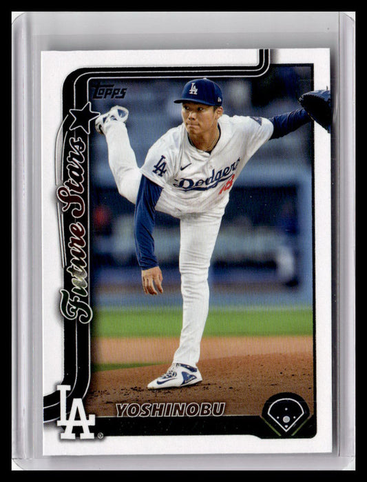 2025 Topps #231 Yoshinobu Yamamoto Future Stars
