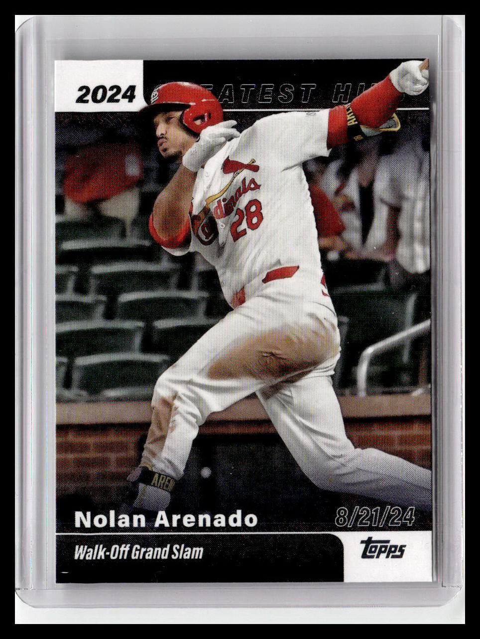 2025 Topps #GH-5 Nolan Arenado 2024 Greatest Hits