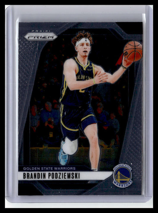 2024-25 Panini Prizm #81 Brandin Podziemski