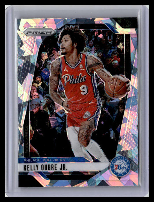 2024-25 Panini Prizm #9 Kelly Oubre Jr. Cracked Ice Prizm