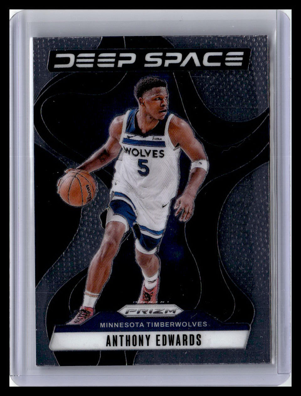 2024-25 Panini Prizm #3 Anthony Edwards Deep Space
