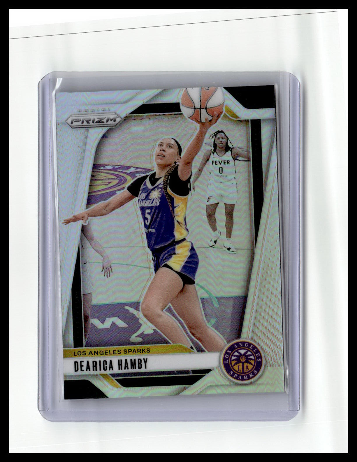 2024 Panini Prizm WNBA #19 Dearica Hamby Silver Prizms
