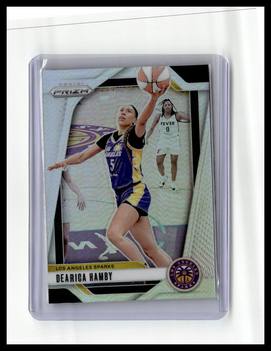 2024 Panini Prizm WNBA #19 Dearica Hamby Silver Prizms