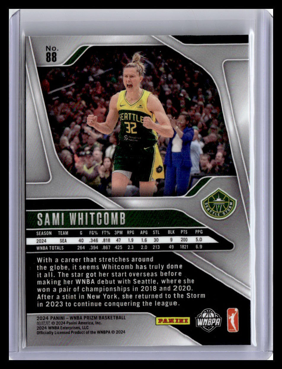 2024 Panini Prizm WNBA #88 Sami Whitcomb