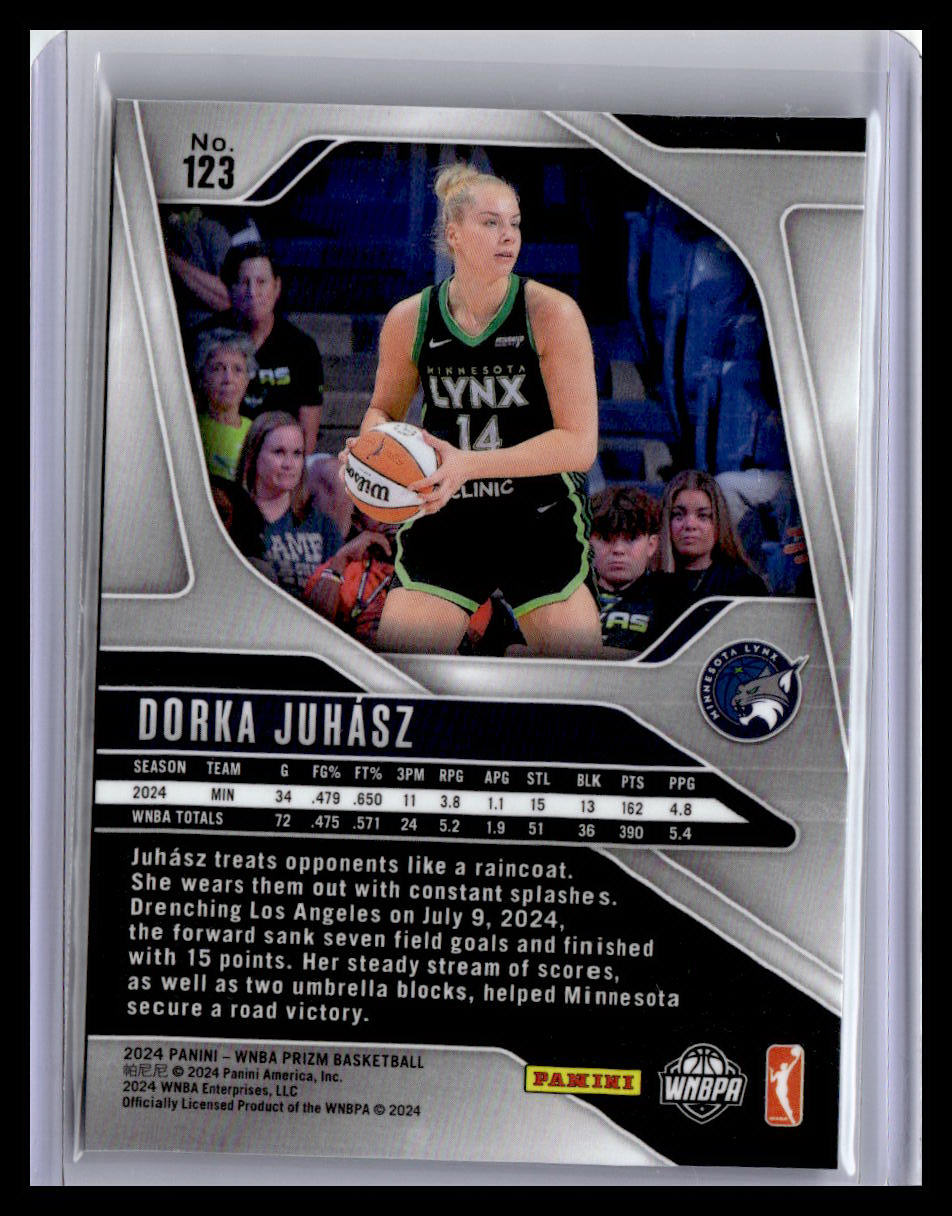2024 Panini Prizm WNBA #123 Dorka Juhasz