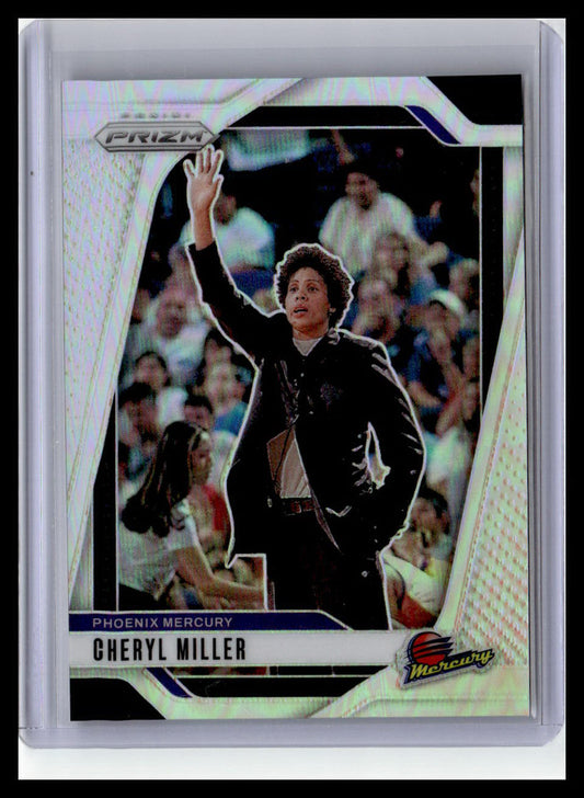 2024 Panini Prizm WNBA #125 Cheryl Miller Silver Prizm