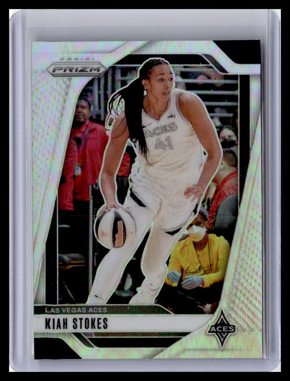 2024 Panini Prizm WNBA #122 Kiah Stokes Silver Prizm