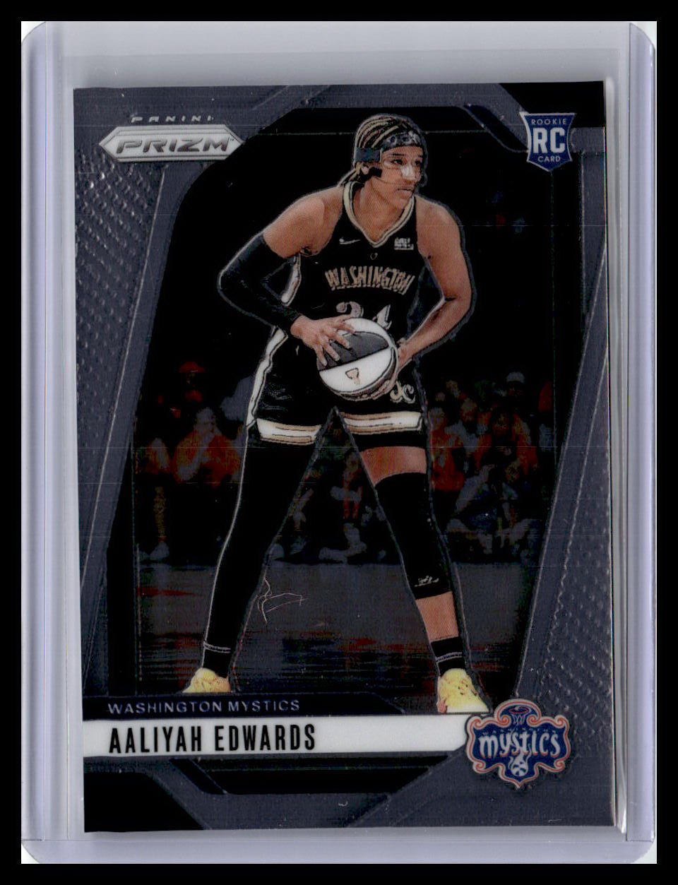 2024 Panini Prizm WNBA #70 Aaliyah Edwards (RC)