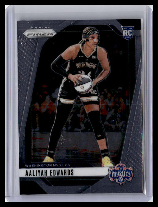 2024 Panini Prizm WNBA #70 Aaliyah Edwards (RC)