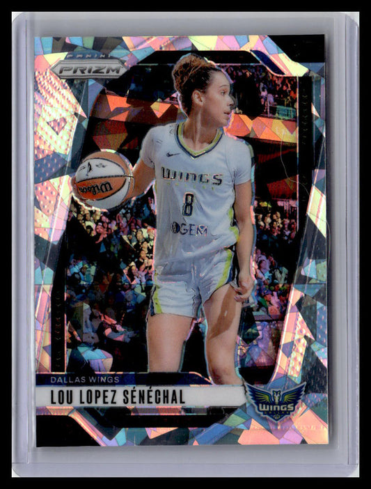 2024 Panini Prizm WNBA #121 Lou Lopez Senechal Ice Prizms