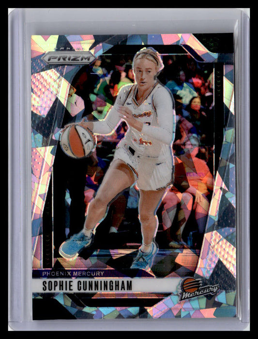2024 Panini Prizm WNBA #117 Sophie Cunningham Ice Prizms