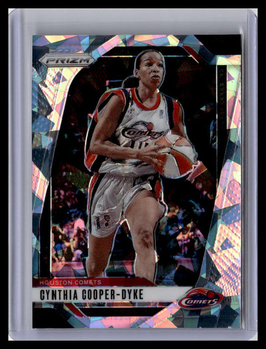 2024 Panini Prizm WNBA #21 Cynthia Cooper-Dyke Ice Prizms
