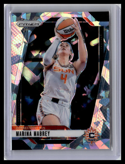 2024 Panini Prizm WNBA #132 Marina Mabrey Ice Prizms