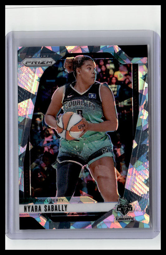 2024 Panini Prizm WNBA #87 Nyara Sabally Ice Prizms