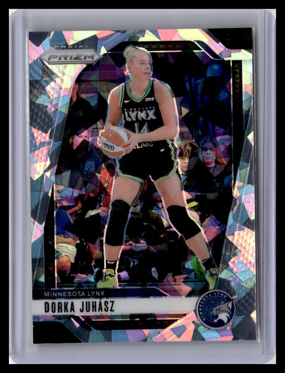 2024 Panini Prizm WNBA #123 Dorka Juhasz Ice Prizms