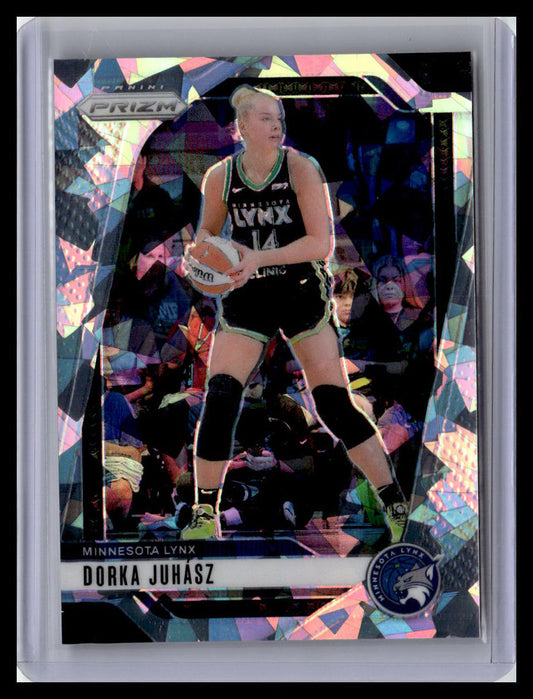 2024 Panini Prizm WNBA #123 Dorka Juhasz Ice Prizms