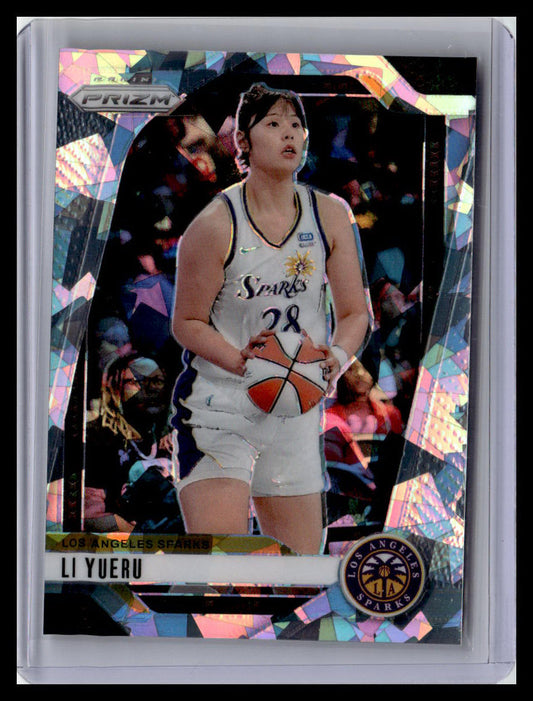2024 Panini Prizm WNBA #23 Li Yueru Ice Prizms