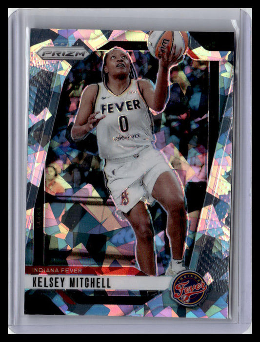 2024 Panini Prizm WNBA #64 Kelsey Mitchell Ice Prizms