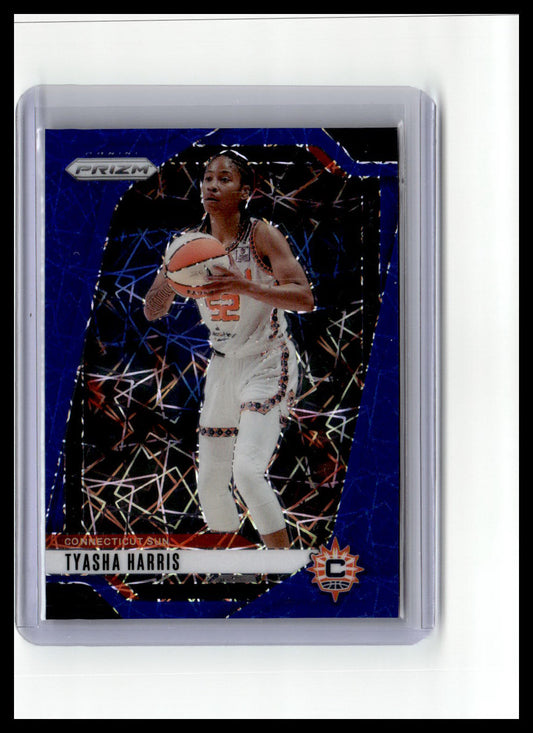 2024 Panini Prizm WNBA #102 Tyasha Harris Blue Velocity Prizms