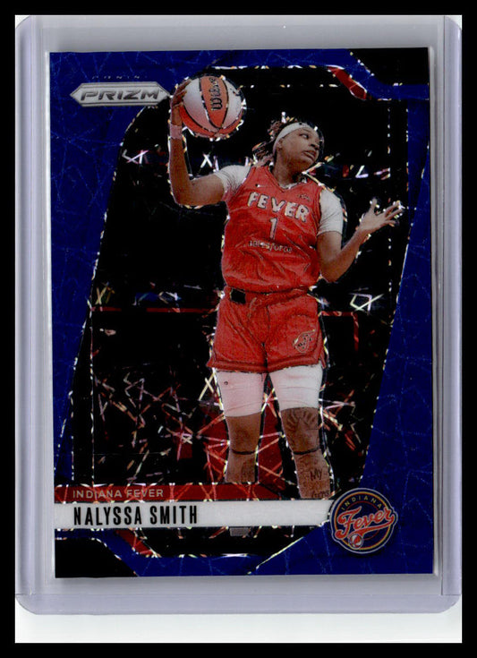 2024 Panini Prizm WNBA #137 NaLyssa Smith Blue Velocity Prizms