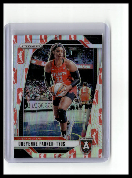 2024 Panini Prizm WNBA #114 Cheyenne Parker-Tyus WNBA Logo Prizms