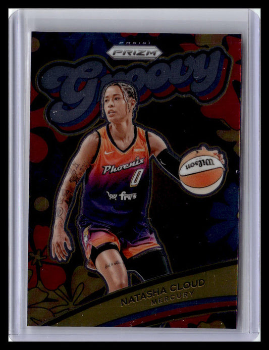 2024 Panini Prizm WNBA #5 Natasha Cloud Groovy