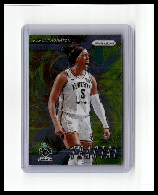 2024 Panini Prizm WNBA #7 Kayla Thornton Fractal