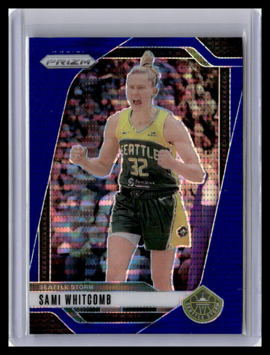 2024 Panini Prizm WNBA #88 Sami Whitcomb Blue Prizms #/199