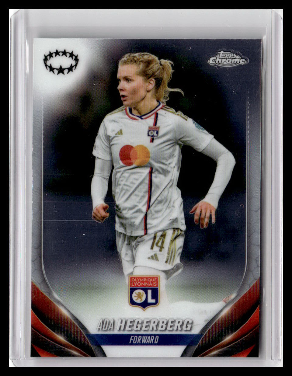 2023-24 Topps Chrome UEFA Women's Champions League #14 Ada Hegerberg