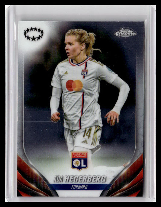 2023-24 Topps Chrome UEFA Women's Champions League #14 Ada Hegerberg