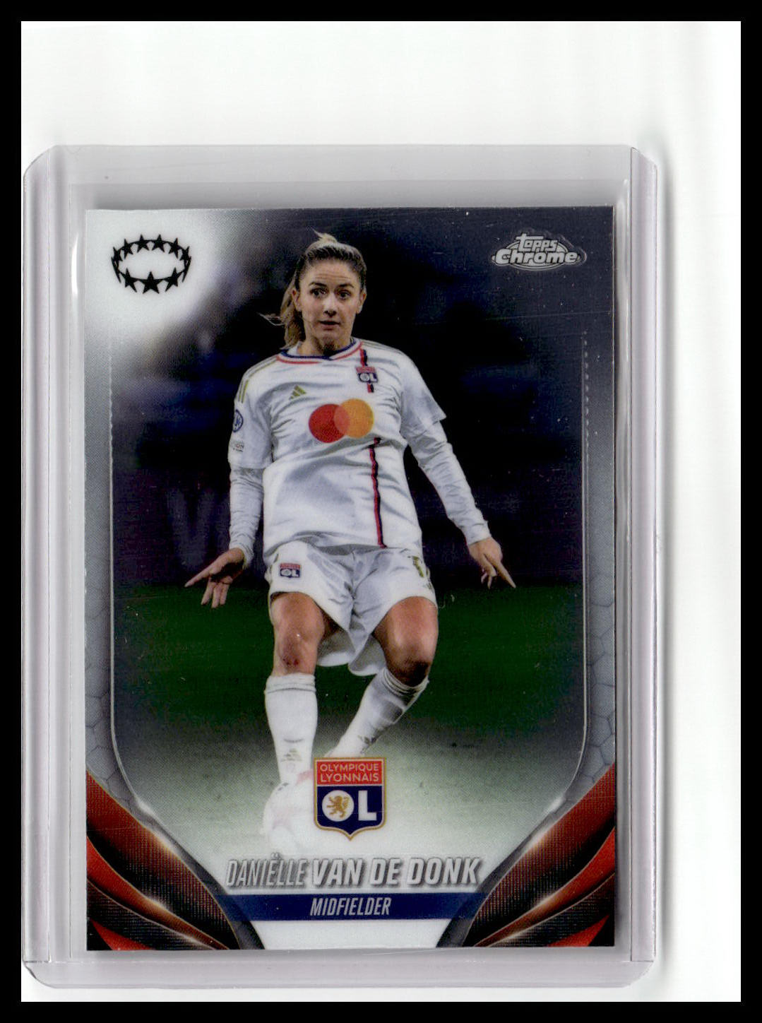 2023-24 Topps Chrome UEFA Women's League #36 Daniëlle van de Donk